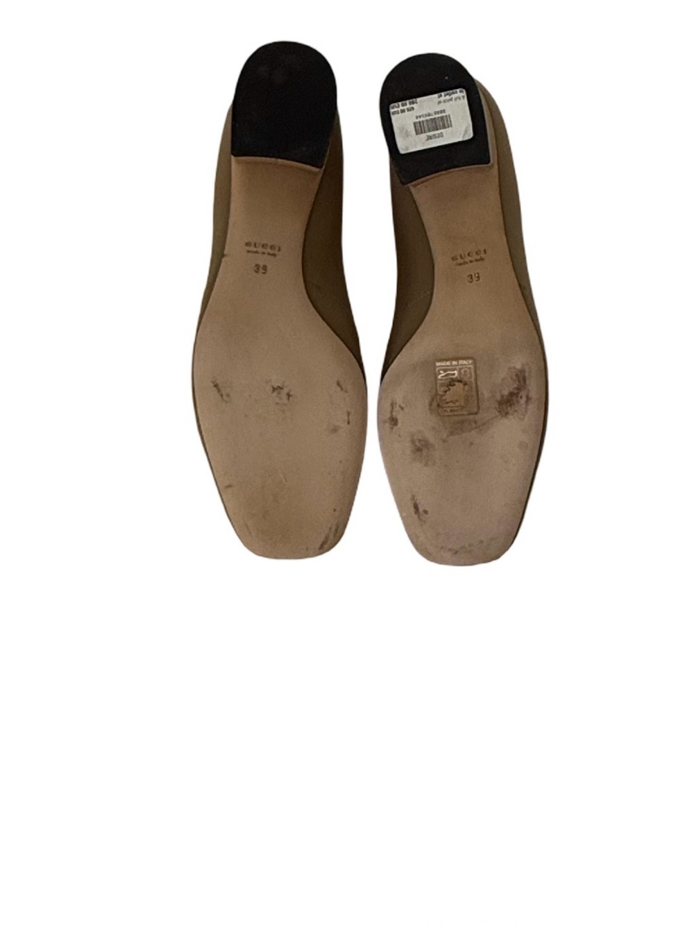 Gucci Taupe Leather Horsebit Loafer - Picture 7 of 8